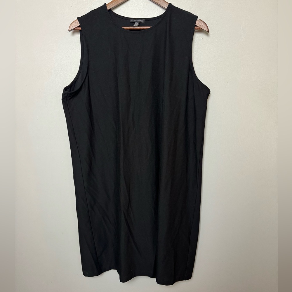 Eileen Fisher Sleeveless Shift‎ Dress Size XL